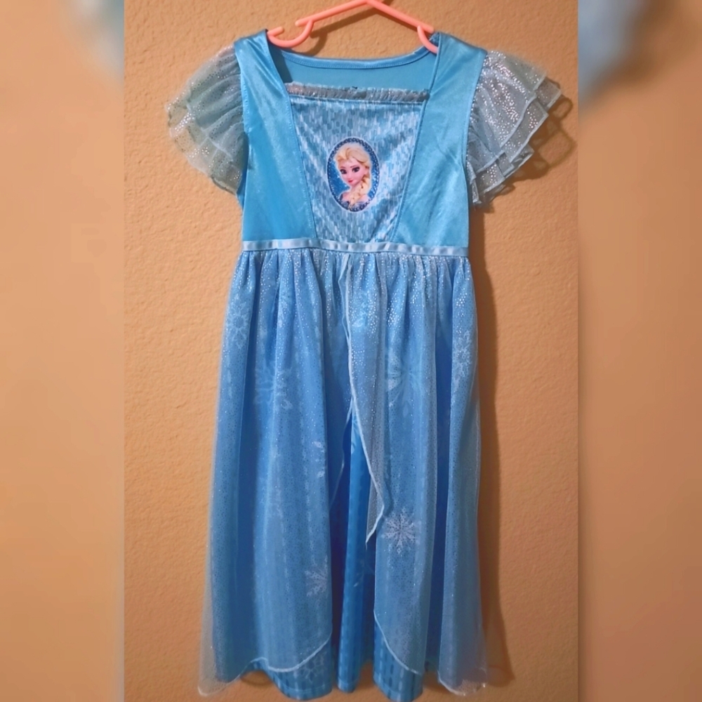 Blue Princess Costume Pijama Dress